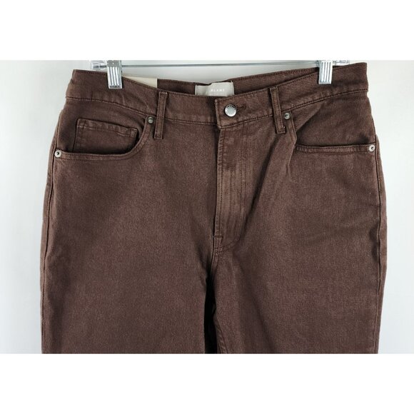 Everlane Jeans Womens 31x26 Brown Crop The Original Cheeky Jean Straight Leg NWT - Picture 2 of 13